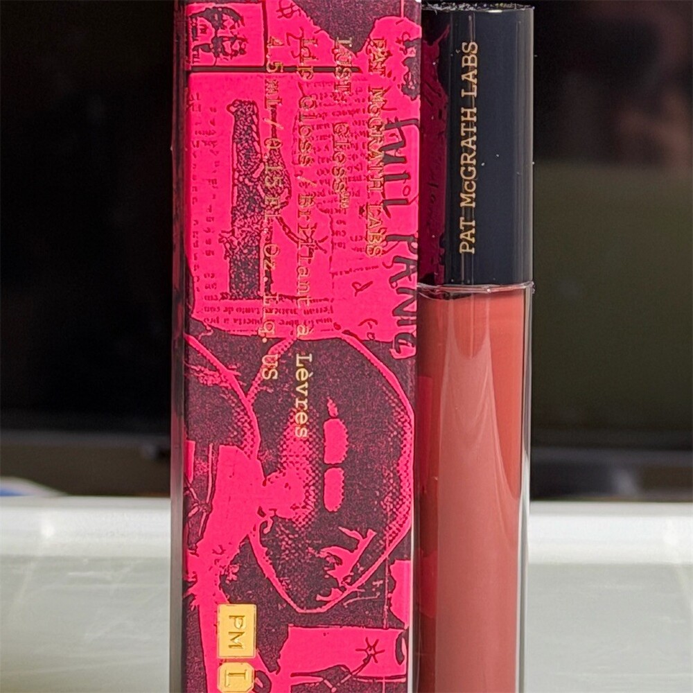 PAT McGRATH LABS Lust Gloss Lip Gloss in FLESH 4 Warm Nude/Peach Full Size NIB